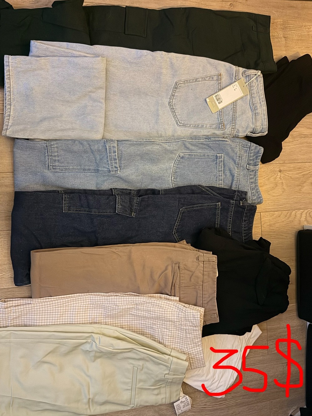 9 pants , brixton, H&M , Simon’s